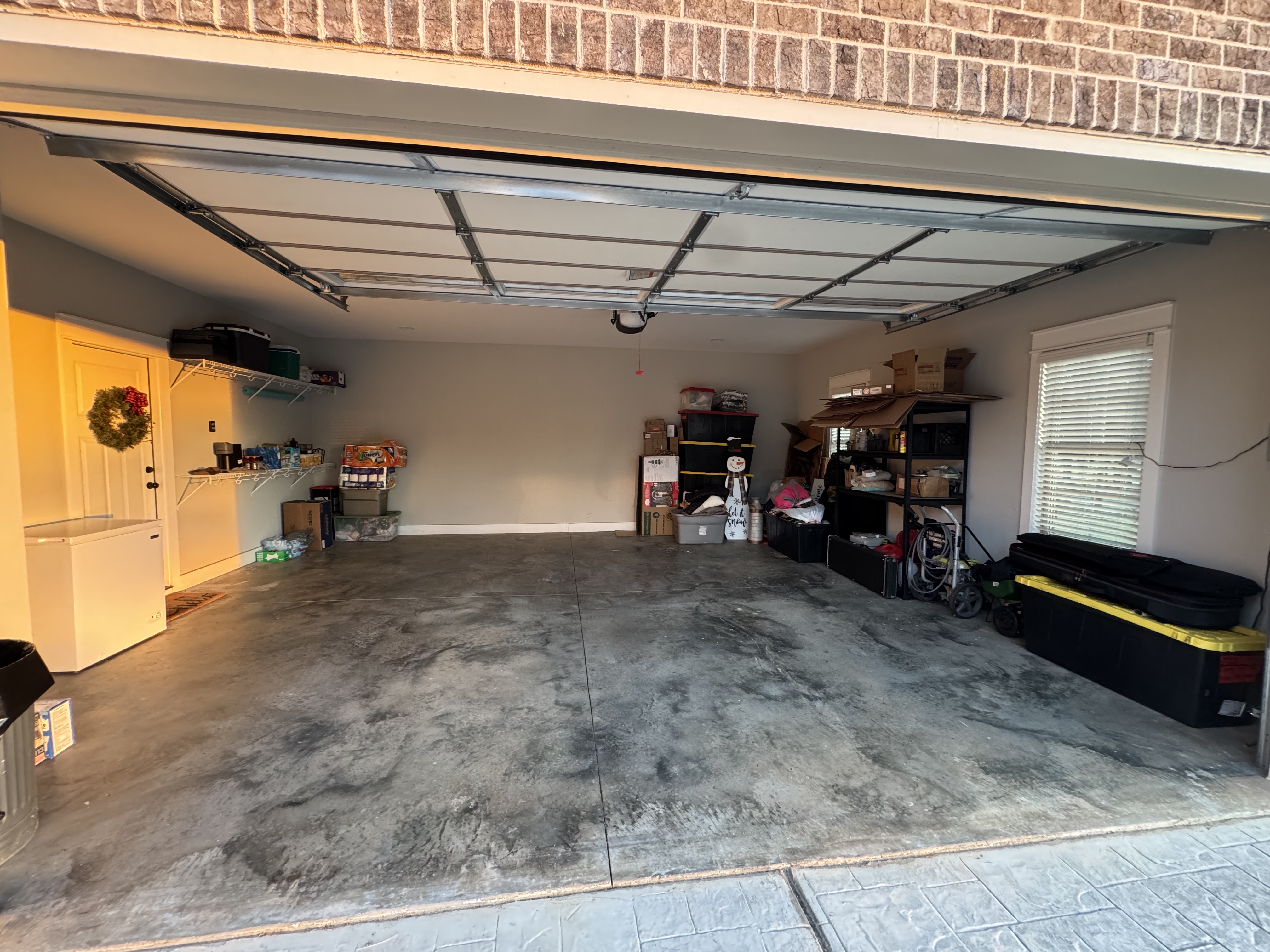 Double garage