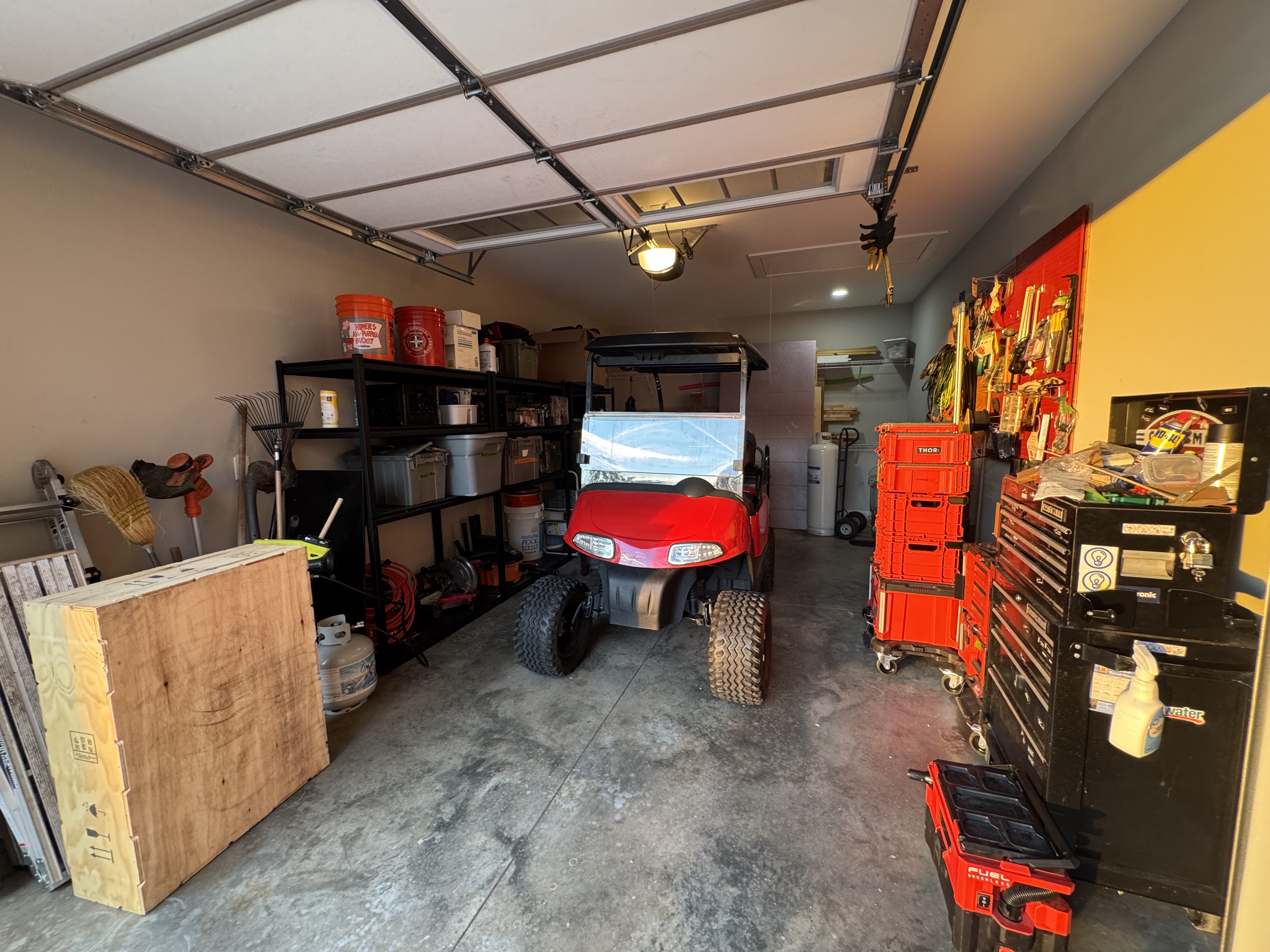 Single garage